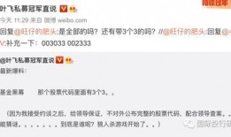 叶飞最新爆料基金,基金行业内幕大揭秘